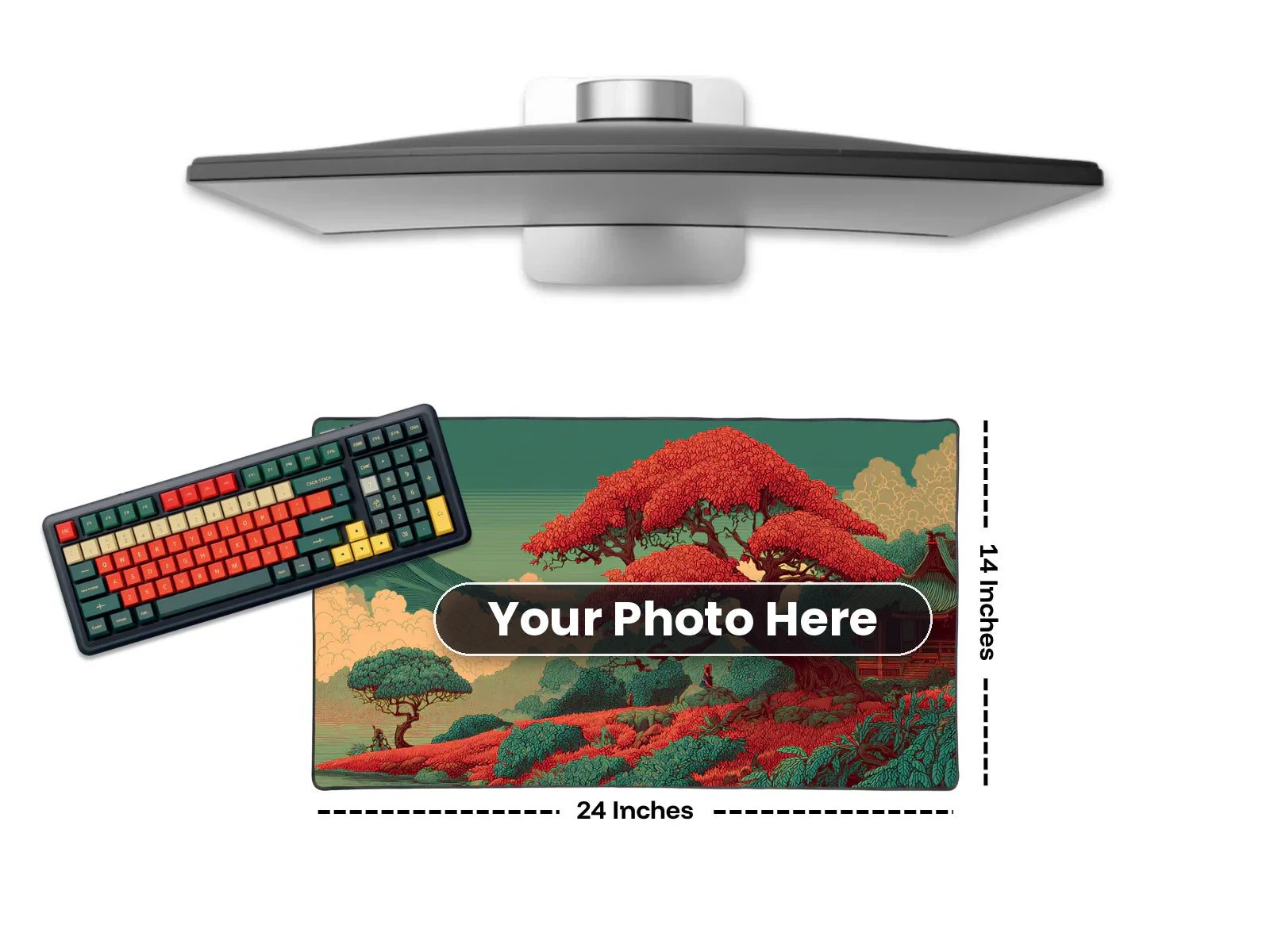 Medium Custom Mouse Pad (24" x 14")