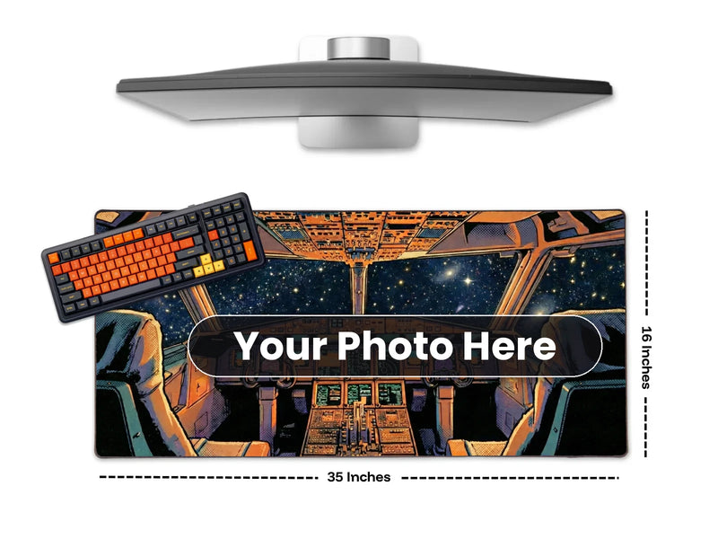 Large Custom Mouse Pad (35" x 16")