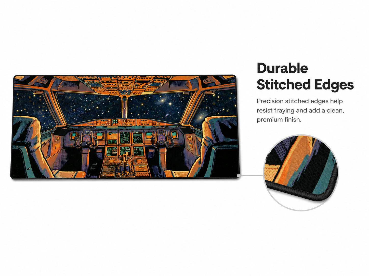 Large Custom Mouse Pad (35" x 16")