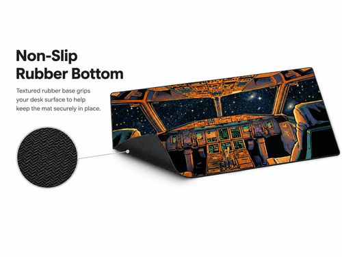 Large Custom Mouse Pad (35" x 16")