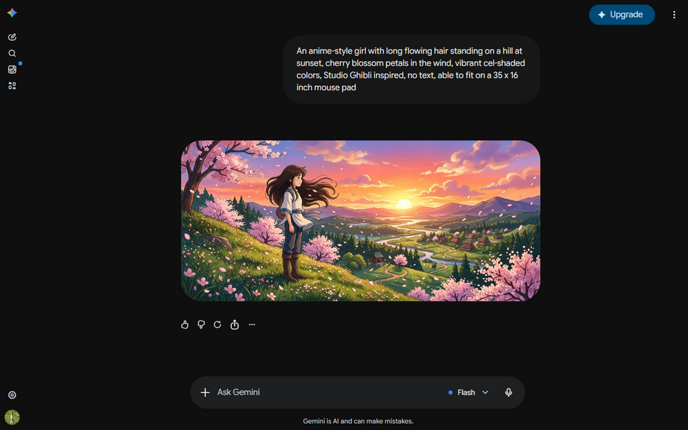 Describe your image in detailed words (pro tip: specify the mouse pad size)