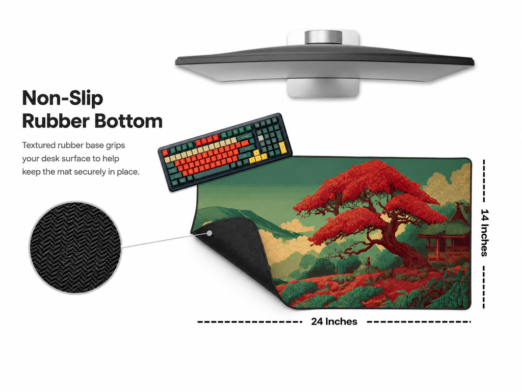 Medium Custom Mouse Pad (24" x 14")